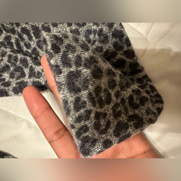 Grayson Threads gray cheetah print tunic - Picture 6 of 8